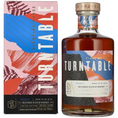 Arran Whisky Turntable BORN TO BE WILD Blended Scotch Whisky Limited Edition Track 07 2025 53% Vol. 0,7l in Geschenkbox Arran Whisky Turntable BORN TO BE WILD Blended Scotch Whisky Limited Edition Track 07 2025 53% Vol. 0,7l in Geschenkbox