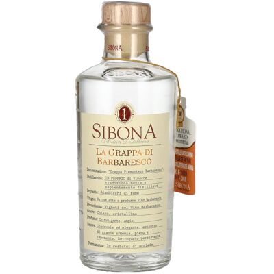 Sibona La Grappa di BARBARESCO 40% Vol. 0,5l Sibona La Grappa di BARBARESCO 40% Vol. 0,5l