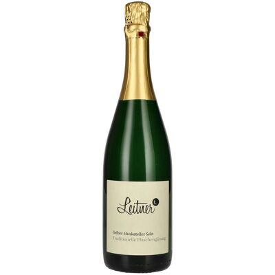 Leitner Wein Leitner Gelber Muskateller Sekt 12,5% Vol. 0,75l Leitner Wein Leitner Gelber Muskateller Sekt 12,5% Vol. 0,75l