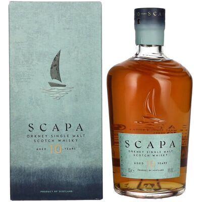 Scapa Whisky Scapa Orkney 10 Years Old Single Malt Scotch Whisky 48% Vol. 0,7l in Geschenkbox Scapa Whisky Scapa Orkney 10 Years Old Single Malt Scotch Whisky 48% Vol. 0,7l in Geschenkbox