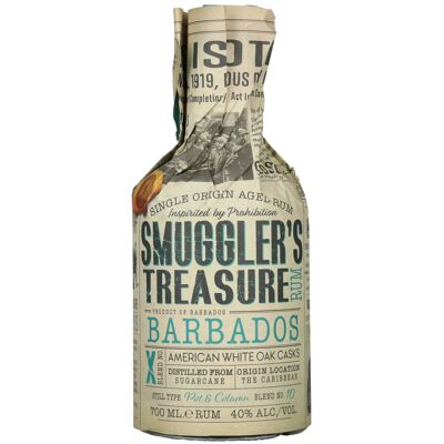 Smuggler's Treasure BARBADOS Single Origin Aged Rum 40% Vol. 0,7l Smuggler's Treasure BARBADOS Single Origin Aged Rum 40% Vol. 0,7l