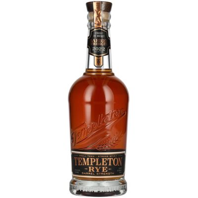 Templeton Rogge Whiskey Barrel Strength - Rye Whiskey 2022 Templeton Rogge Whiskey Barrel Strength - Rye Whiskey 2022
