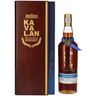 Kavalan Whisky Kavalan SOLIST Pedro Ximénez Cask 58,6% Vol. 0,7l in Holzkiste Kavalan Whisky Kavalan SOLIST Pedro Ximénez Cask 58,6% Vol. 0,7l in Holzkiste