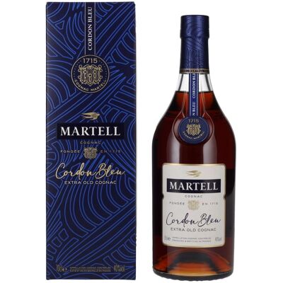 Martell Cognac Cordon Bleu Extra Old Cognac 40% Vol. 0,7l in Geschenkbox Martell Cognac Cordon Bleu Extra Old Cognac 40% Vol. 0,7l in Geschenkbox