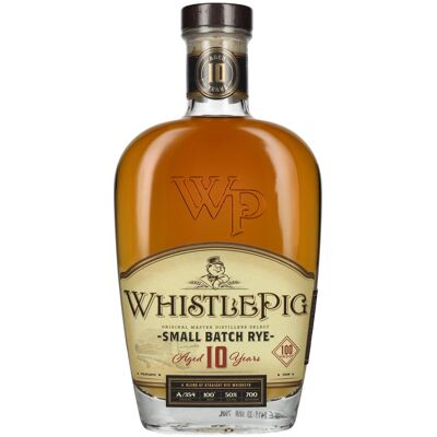 WhistlePig Whiskey WhistlePig 10 Years Old SMALL BATCH Rye Whiskey 50% Vol. 0,7l WhistlePig Whiskey WhistlePig 10 Years Old SMALL BATCH Rye Whiskey 50% Vol. 0,7l