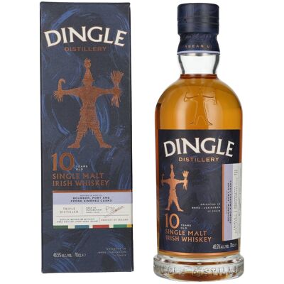 Dingle Gin Dingle 10 Years Old Single Malt Irish Whiskey Triple Distilled 46,5% Vol. 0,7l in Geschenkbox Dingle Gin Dingle 10 Years Old Single Malt Irish Whiskey Triple Distilled 46,5% Vol. 0,7l in Geschenkbox