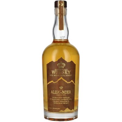 ALEXANDER Aqva Di Vita Red Wine Cask Finish Single Malt Whisky 40% Vol. 0,7l ALEXANDER Aqva Di Vita Red Wine Cask Finish Single Malt Whisky 40% Vol. 0,7l