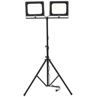 HBM doppelte LED baulampe mit stativ 5000 K HBM doppelte LED baulampe mit stativ 5000 K