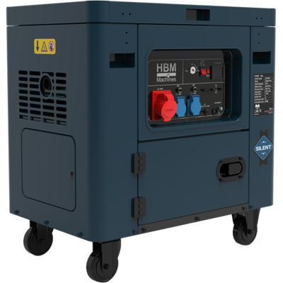 HBM Dieselgenerator mit 532 cm³ Dieselmotor 230V/400V 7000W HBM Dieselgenerator mit 532 cm³ Dieselmotor 230V/400V 7000W