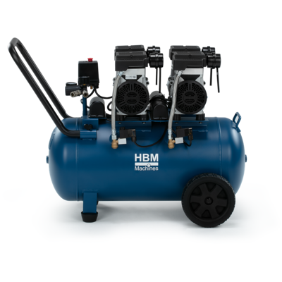 HBM ölfreier Kompressor, 50 Liter, 10 Bar, 2,6 PS HBM ölfreier Kompressor, 50 Liter, 10 Bar, 2,6 PS