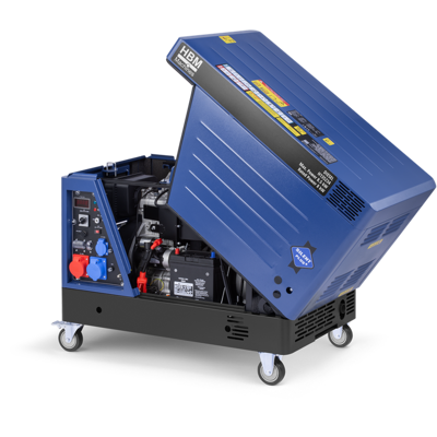 HBM Stromerzeuger 8000 W, 230/400 V, Diesel HBM Stromerzeuger 8000 W, 230/400 V, Diesel