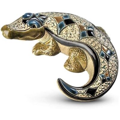 De Rosa Rinconada Nilkrokodil Keramikskulptur - Sammlerstück De Rosa Rinconada Nilkrokodil Keramikskulptur - Sammlerstück
