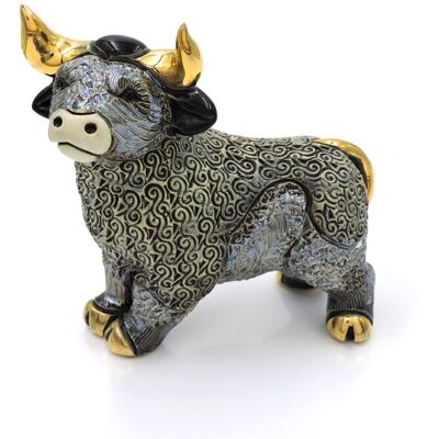 De Rosa Rinconada Grauer Keramikbulle - Skulptur De Rosa Rinconada Grauer Keramikbulle - Skulptur