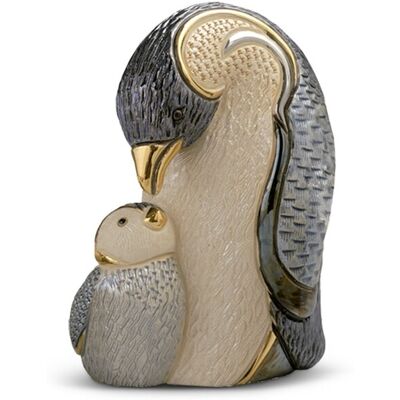 Pinguin mit Jungem Keramikskulptur von De Rosa Rinconada - De Rosa Rinconada Pinguin mit Jungem Keramikskulptur von De Rosa Rinconada - De Rosa Rinconada