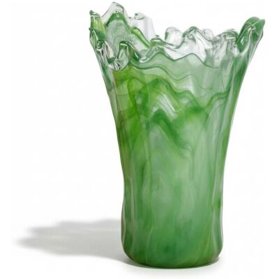 Murano Glas Vase Grün Milord - Tammaro Home Murano Glas Vase Grün Milord - Tammaro Home