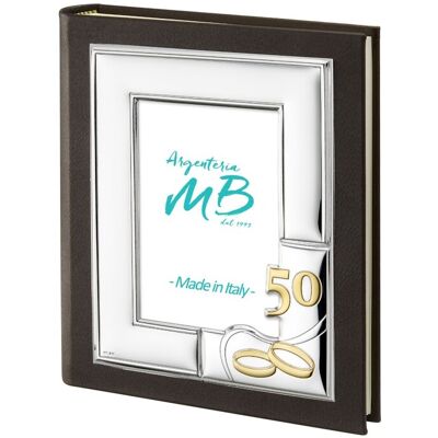 Personalisierbares Fotoalbum zum 50 Hochzeitstag - Argenteria MB Personalisierbares Fotoalbum zum 50 Hochzeitstag - Argenteria MB