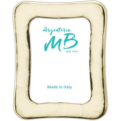 Vergoldeter Geformter Fotorahmen cm 13 x 18 - Argenteria MB Vergoldeter Geformter Fotorahmen cm 13 x 18 - Argenteria MB