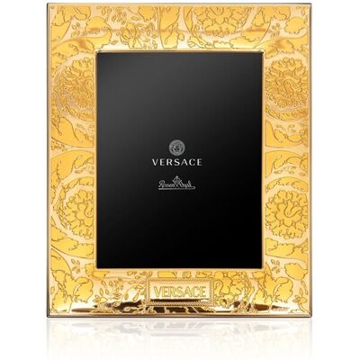 Versace VHF12 Gold - Rechteckiger 20x25cm Biliemaniertes Silberrahmen Versace VHF12 Gold - Rechteckiger 20x25cm Biliemaniertes Silberrahmen