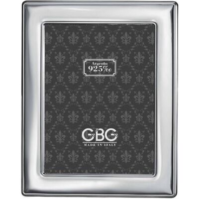 925er Sterlingsilber-Fotorahmen mit Abgerundeten Ecken, 13 x 18 cm, Poliert - Argenteria MB 925er Sterlingsilber-Fotorahmen mit Abgerundeten Ecken, 13 x 18 cm, Poliert - Argenteria MB