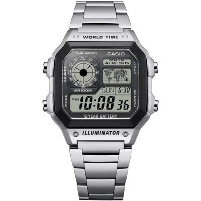 AE-1200WHD-1AVEF Herren Digitaluhr – Timeless Collection - CASIO AE-1200WHD-1AVEF Herren Digitaluhr – Timeless Collection - CASIO