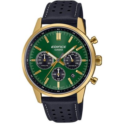 Edifice Herren Uhr Chronograph Grün Zifferblatt EFR-575CL-3AEF - CASIO Edifice Herren Uhr Chronograph Grün Zifferblatt EFR-575CL-3AEF - CASIO