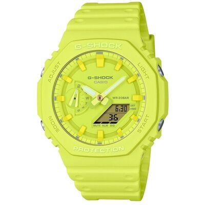 G-Shock Herren Blau Analog-Digital Armbanduhr GA-2100-9A9ER - CASIO G-Shock Herren Blau Analog-Digital Armbanduhr GA-2100-9A9ER - CASIO