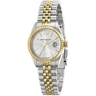 Philip Watch Caribe Urban Herrenuhr Silberzifferblatt Gold R8253107012 - Philip Watch Philip Watch Caribe Urban Herrenuhr Silberzifferblatt Gold R8253107012 - Philip Watch