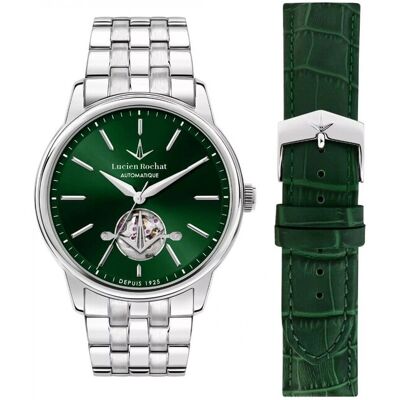 Lucien Rochat Herren Automatik-Armbanduhr Iconic Green Dial R0423116005 - Lucien Rochat Lucien Rochat Herren Automatik-Armbanduhr Iconic Green Dial R0423116005 - Lucien Rochat