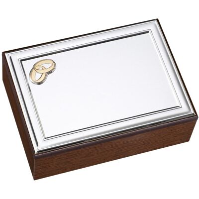 Hochzeitsschmuckkästchen Personalisierbar mit Gravur - Argenteria MB Hochzeitsschmuckkästchen Personalisierbar mit Gravur - Argenteria MB