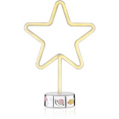 Sternenförmige LED-Tischlampe Nachtlicht für Kinder Rosa - Sequenze Sternenförmige LED-Tischlampe Nachtlicht für Kinder Rosa - Sequenze
