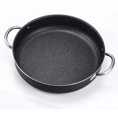 Antihaftbeschichtete Pfanne von Moneta Etnea, Hergestellt in Italien 32 cm - Moneta Antihaftbeschichtete Pfanne von Moneta Etnea, Hergestellt in Italien 32 cm - Moneta