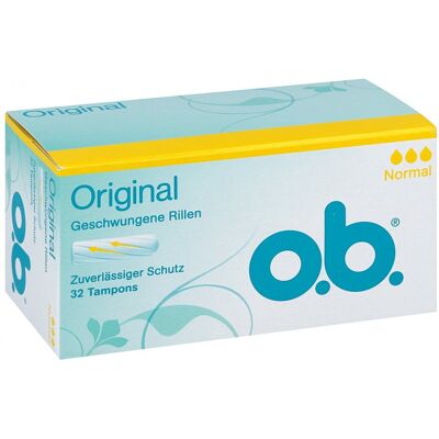 O.b. Original Tampons normal 32stk O.b. Original Tampons normal 32stk