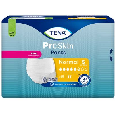 Essity Tena ProSkin Inkontinenzhosen Klein - 15 Stück Essity Tena ProSkin Inkontinenzhosen Klein - 15 Stück