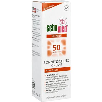 Sebamed Gesicht Sonnenschutz SPF 50+ - Sonnenschutzcreme Sebamed Gesicht Sonnenschutz SPF 50+ - Sonnenschutzcreme