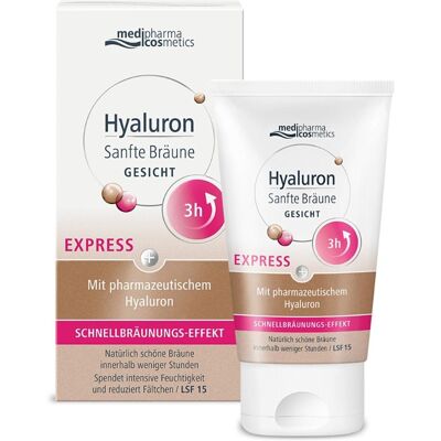 Medipharma Cosmetics Hyaluron Sanfte Bräune Express Gesicht Creme 30ml Medipharma Cosmetics Hyaluron Sanfte Bräune Express Gesicht Creme 30ml