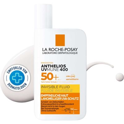 La Roche-Posay Anthelios UVMune 400 SPF 50+ Unsichtbare Sonnencreme 50ml La Roche-Posay Anthelios UVMune 400 SPF 50+ Unsichtbare Sonnencreme 50ml