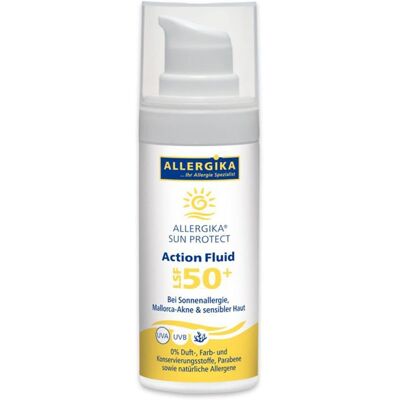 Allergika Sun Protect Action Fluid LSF 50+ - Sonnenfluid Allergika Sun Protect Action Fluid LSF 50+ - Sonnenfluid