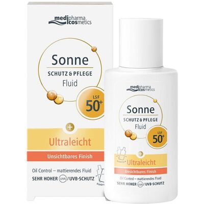 Medipharma SPF 50+ Ultra Leichte Sonnenfluid - Sonnenschutz Medipharma SPF 50+ Ultra Leichte Sonnenfluid - Sonnenschutz