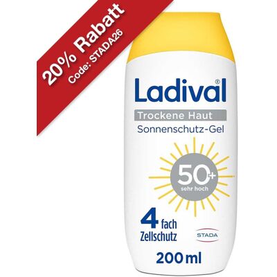 Ladival Trockene Haut Sonnenschutz-Lotion LSF 50+ - Sonnenschutz-Lotion Ladival Trockene Haut Sonnenschutz-Lotion LSF 50+ - Sonnenschutz-Lotion