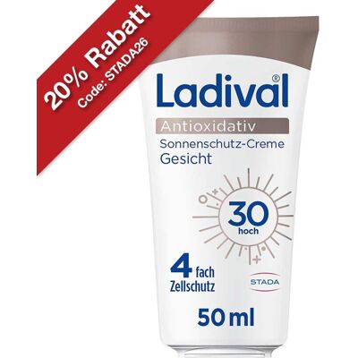 Ladival Antioxidativ Sonnenschutz-Creme Gesicht LSF 30 Ladival Antioxidativ Sonnenschutz-Creme Gesicht LSF 30