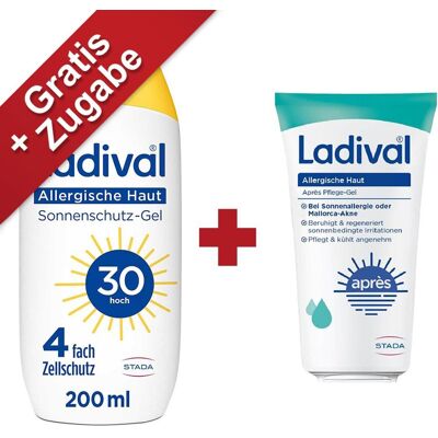 Ladival SPF 30 Gel für empfindliche Haut - Sonnenschutz-Gel Ladival SPF 30 Gel für empfindliche Haut - Sonnenschutz-Gel