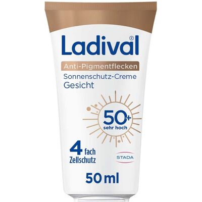 Ladival Anti-Pigmentflecken Creme SPF 50+ - Sonnenschutz Ladival Anti-Pigmentflecken Creme SPF 50+ - Sonnenschutz