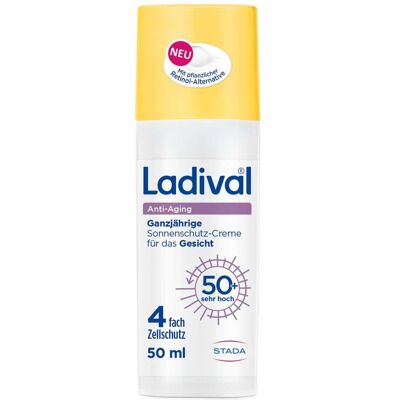 Ladival Anti-Aging Sonnenschutz-Creme Gesicht LSF 50+ 50ml Ladival Anti-Aging Sonnenschutz-Creme Gesicht LSF 50+ 50ml