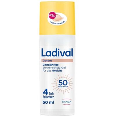 Ladival Sonnenschutz-Gel Gesicht Getönt LSF 50+ 50ml Ladival Sonnenschutz-Gel Gesicht Getönt LSF 50+ 50ml
