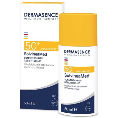 DERMASENCE SolvineaMed Sonnenschutz-Gesichtsfluid LSF50 50ml DERMASENCE SolvineaMed Sonnenschutz-Gesichtsfluid LSF50 50ml