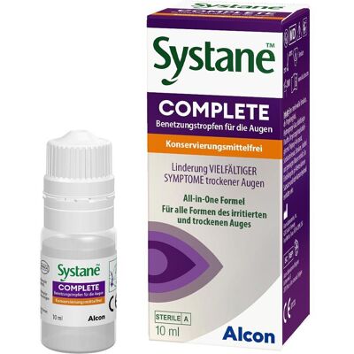Alcon Systane Complete konservierungsmittelfreie Augentropfen - Augentropfen Alcon Systane Complete konservierungsmittelfreie Augentropfen - Augentropfen