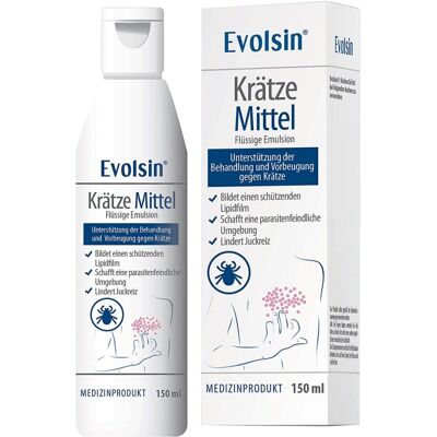 Evolsin Krätze Mittel Emulsion 150ml Evolsin Krätze Mittel Emulsion 150ml