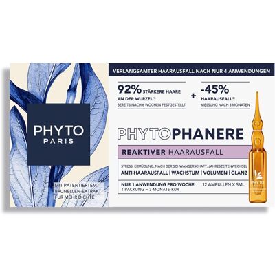 Phytophanere Kur Reaktiver Haarausfall Frauen 12X5ml Phytophanere Kur Reaktiver Haarausfall Frauen 12X5ml