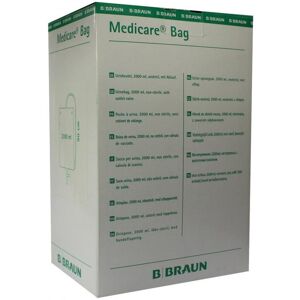 Medicare Bag 2000ml unsteril mit 90cm Schlauch und Abl. 10stk Medicare Bag 2000ml unsteril mit 90cm Schlauch und Abl. 10stk