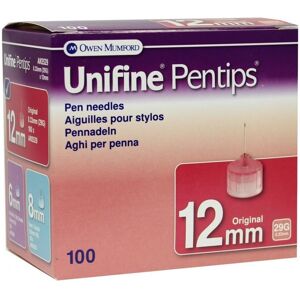 Unifine Pentips 12 mm 29 G Kanüle 100stk Unifine Pentips 12 mm 29 G Kanüle 100stk